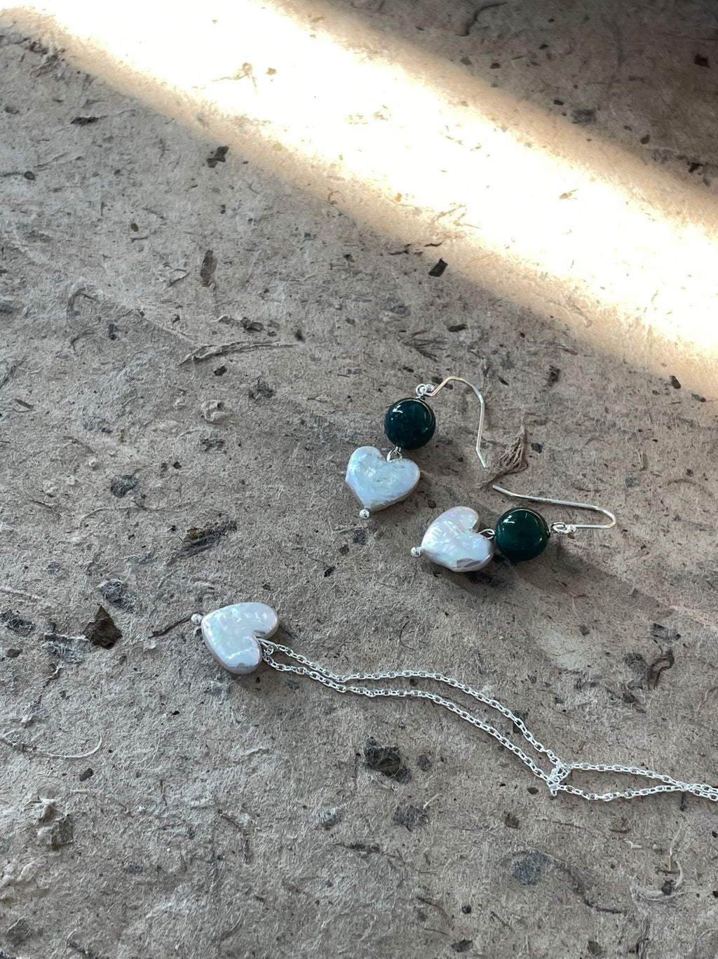 Baroque Pearl Earrings with Sterling Silver