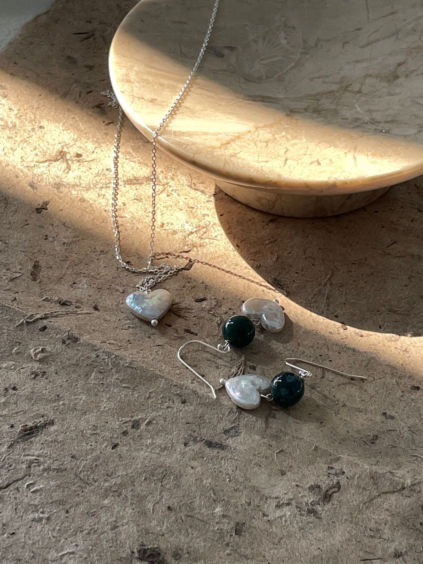 Baroque Pearl Earrings with Sterling Silver